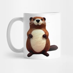 Cute Fuzzy Groundhog - PanfurWare LLC Mug